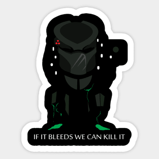 Predator Movie Quote Sticker